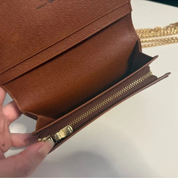 Louis Vuitton Monogram Crossbody with Gold Chain - Picture 11 of 17